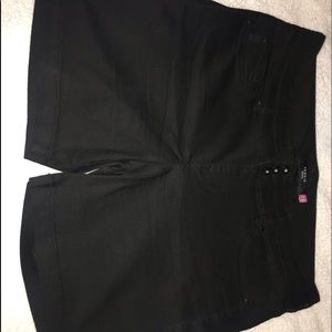 Torrid black Bermuda shorts